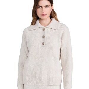 BAREFOOT DREAMS  Cozychic Button Pullover